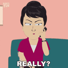 Really Mrs Nelson GIF - Really Mrs Nelson South Park GIFs