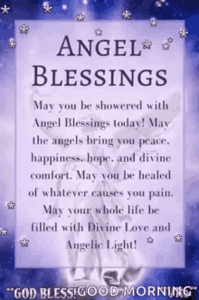 Angel Blessings Divine Love GIF - Angel Blessings Divine Love Prayer GIFs