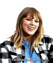 Taylor Swift Still Excited GIF