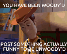 Woody Straightface GIF - Woody Straightface Shut Yo Dumb Ass Up GIFs
