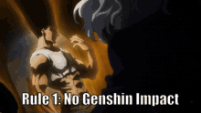 Rule One No Genshin Impact GIF - Rule One No Genshin Impact Discord Rules GIFs