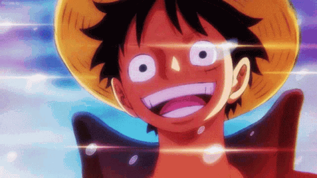 One Piece Luffy Activating Fourth Gear GIF  GIFDBcom