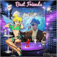 Tinkerbell Best Friends Forever GIF - Tinkerbell Best Friends Forever Bff GIFs