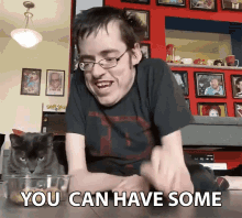 you can have some ricky berwick eat some lets share cat