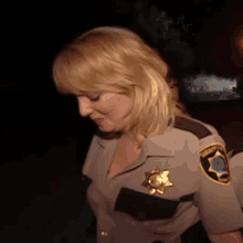 Holding Back Laughter Deputy Clementine Johnson GIF - Holding Back Laughter Deputy Clementine Johnson Reno911 GIFs