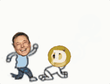 Dogecoin To The Moon GIF - Dogecoin To The Moon Elon Musk GIFs