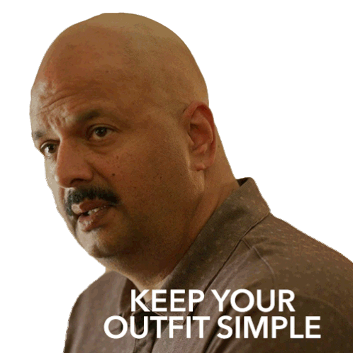 Keep Your Outfit Simple Shehraz Sticker - Keep Your Outfit Simple Shehraz Sort Of Stickers