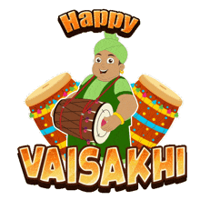Happy Vaisakhi Kalia GIF - Happy Vaisakhi Kalia Chhota Bheem GIFs