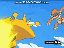 Thunder Punch Monferno GIF - Thunder Punch Monferno Pokemon Monferno GIFs