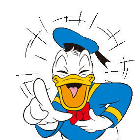 Donald Duck Sticker - Donald Duck Laughing Stickers