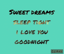 Sweet Dreams Sleep Tight GIF - Sweet Dreams Sleep Tight I Love You GIFs
