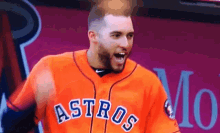 Houston Astros George Springer GIF - Houston Astros George Springer Happy GIFs