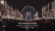 Champs Elysees Magical GIF