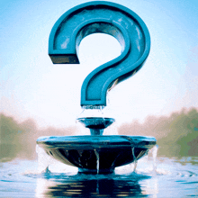 Question Mark Water GIF
