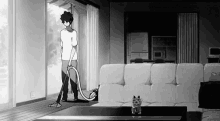 Spork Anime GIF - Spork Anime Black And White GIFs