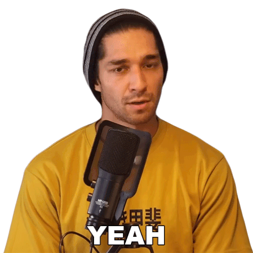 Yeah A Hundred Percent Wil Dasovich Sticker - Yeah A Hundred Percent Wil Dasovich Wil Dasovich Superhuman Stickers
