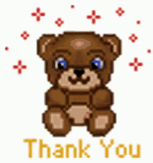 Teddy Bear Thank You GIF - Teddy Bear Thank You Thanks GIFs