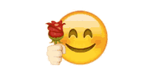 Rose Emoji GIF - Rose Emoji For You GIFs