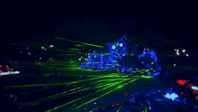 Green Lasers Edc GIF - Green Lasers Edc Electric Daisy Carnival GIFs