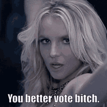 Britney Spears GIF - Britney Spears Vote GIFs
