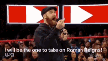 Sami Zayn Take On GIF - Sami Zayn Take On Roman Reigns GIFs