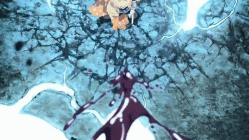 Zenitsu Lightning Breathing GIF - Zenitsu Lightning Breathing Demon Slayer  - Discover & Share GIFs