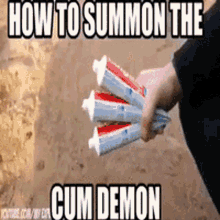Summon The Demon Real GIF - Summon The Demon Real Colgate GIFs