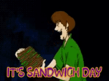 national sandwich day sandwich day its sandwich day happy sandwich day scooby doo