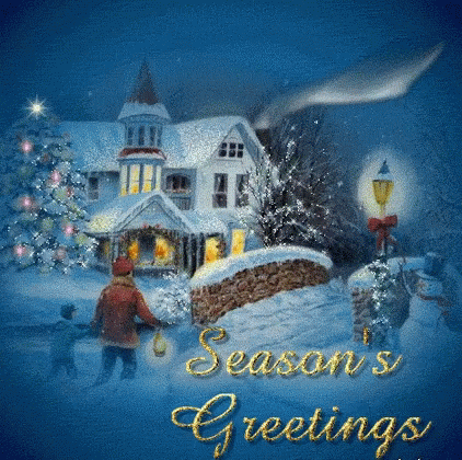 seasons greetings animated