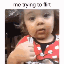 trying flirt