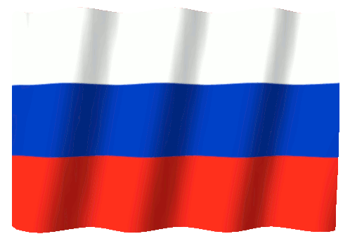 россия флаг Sticker - россия флаг Stickers