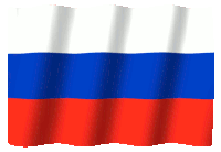 россия флаг Sticker