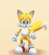 Tails Fluffy GIF - Tails Fluffy Sonic Dream Team GIFs
