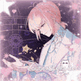 a picture of a girl with the name louterstella de eeve on it