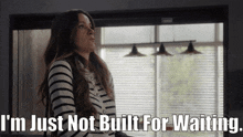 Station 19 Carina Deluca GIF - Station 19 Carina Deluca Im Just Not Built For Waiting GIFs