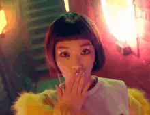 Neon Kpop GIF - Neon Kpop Wink GIFs