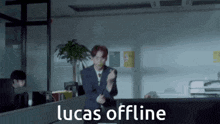 Offline Lucas Offline GIF - Offline Lucas Offline P1harmony GIFs