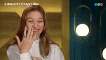 Qué Emoción Delfina GIF - Qué Emoción Delfina Masterchef Argentina GIFs