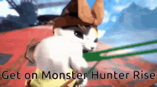 Monster Hunter Rise Palico GIF - Monster Hunter Rise Palico Monster Hunter GIFs
