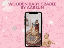 Wooden Baby Cradle Wooden Cradle GIF - Wooden Baby Cradle Baby Cradle Wooden Cradle GIFs