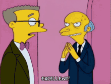 Mr Burns Excellent GIF - Mr Burns Excellent GIFs