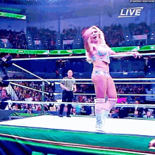 Charlotte Flair Get In GIF - Charlotte Flair Get In Wwe GIFs