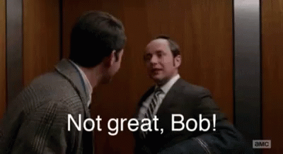 Madmen Not Great Bob GIF - Madmen Not Great Bob Not Good - Discover & Share  GIFs