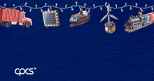 a blue background with the words happy holidays 2024 written on it