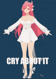 Vienna Vienna Vtuber GIF - Vienna Vienna Vtuber Cry About It GIFs
