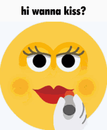 Hi Wanna Kiss Aacj GIF