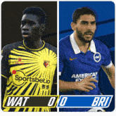 Watford F.C. Vs. Brighton & Hove Albion F.C. First Half GIF - Soccer Epl English Premier League GIFs