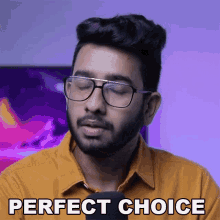Perfect Choice Amal Gopal GIF - Perfect Choice Amal Gopal Gadgets One Malayalam Tech Tips GIFs