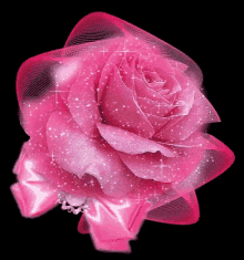 Rose Good Morning GIF - Rose Good Morning Glittery GIFs
