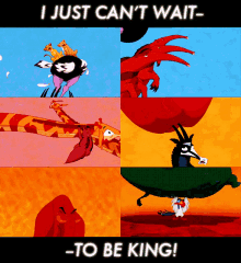Lion King Cant Wait GIF - Lion King Cant Wait To Be King GIFs